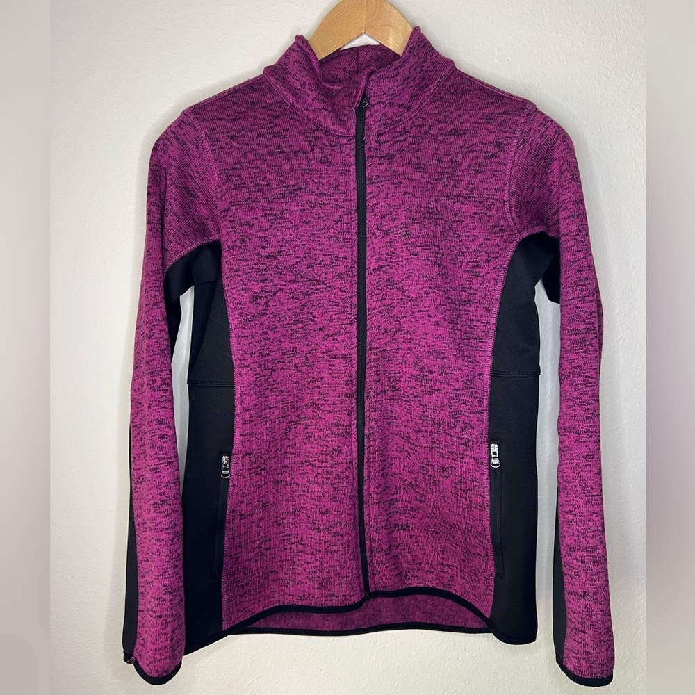 Magenta Pink Fleece Jacket size M